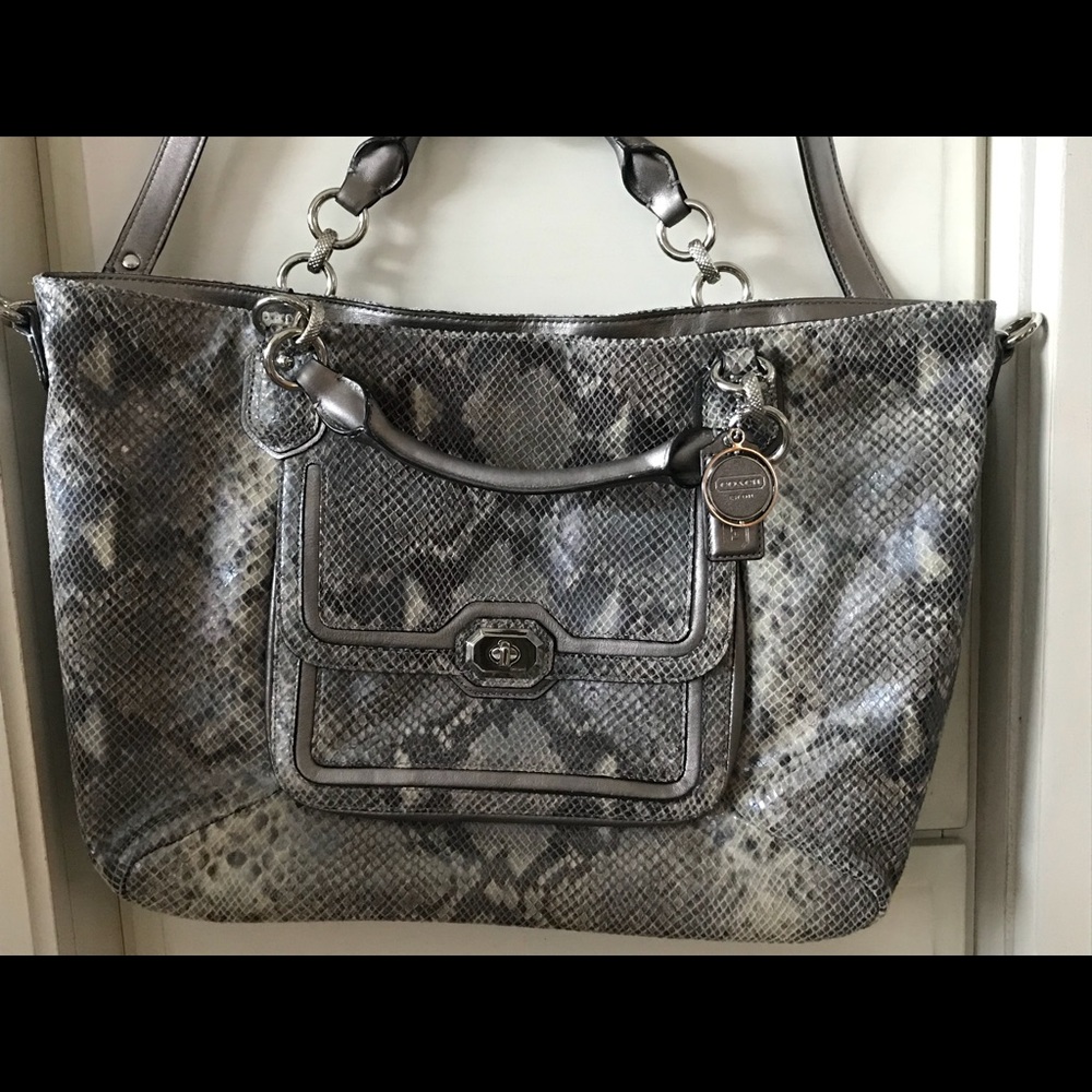 COACH. Crossbody bag. Great for a laptop  or not